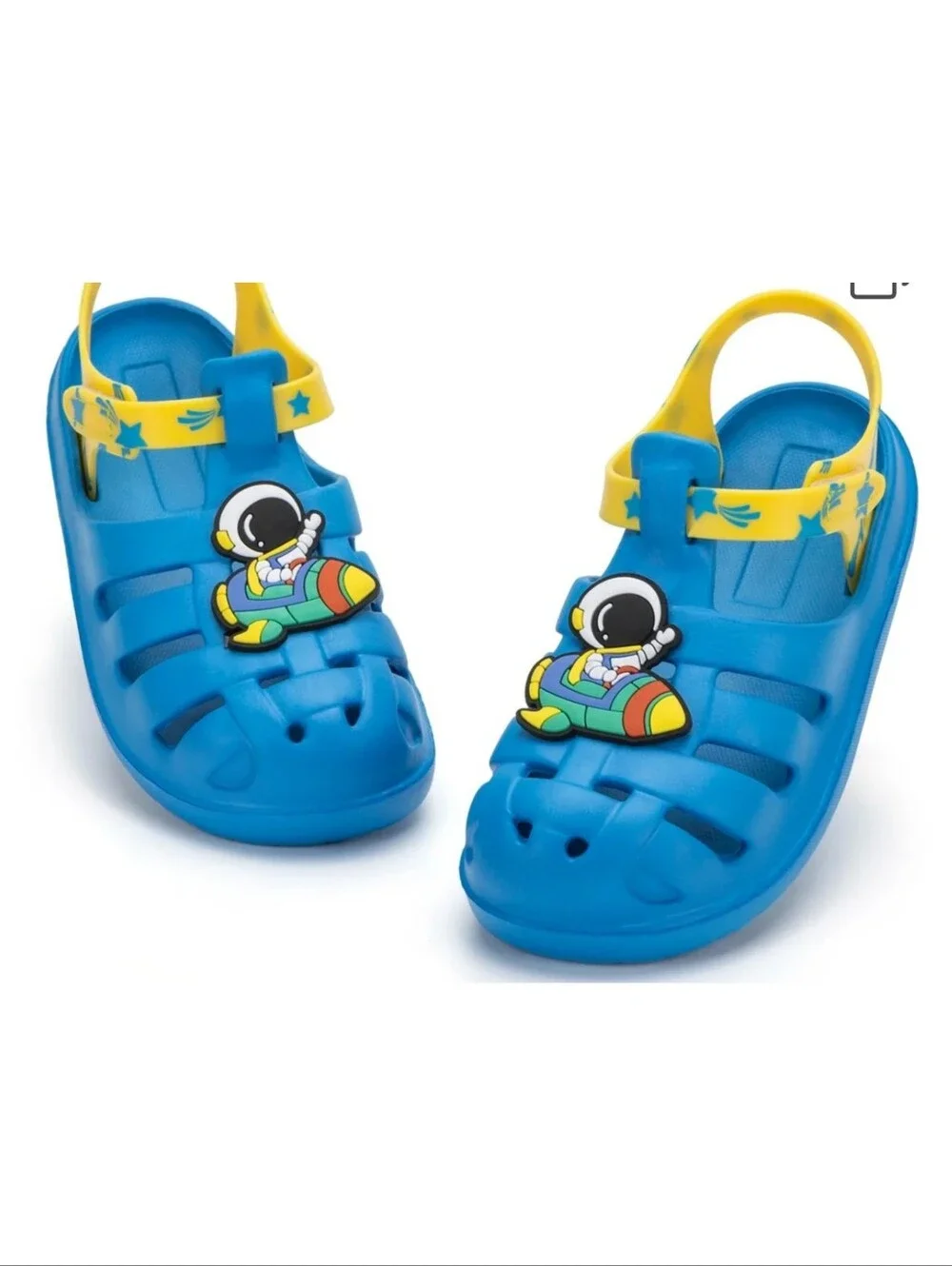 Funcoo Plus Fisherman Sandals Blue Astronaut Size 12